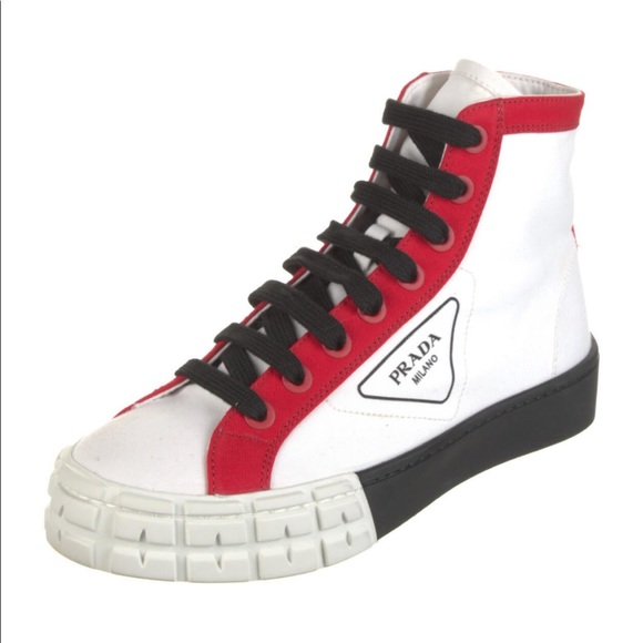 Prada High Top Sneakers - Picture 1 of 4